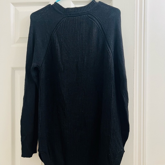 RD Style Rowca Cotton Blend Black Sweater - Picture 2 of 3
